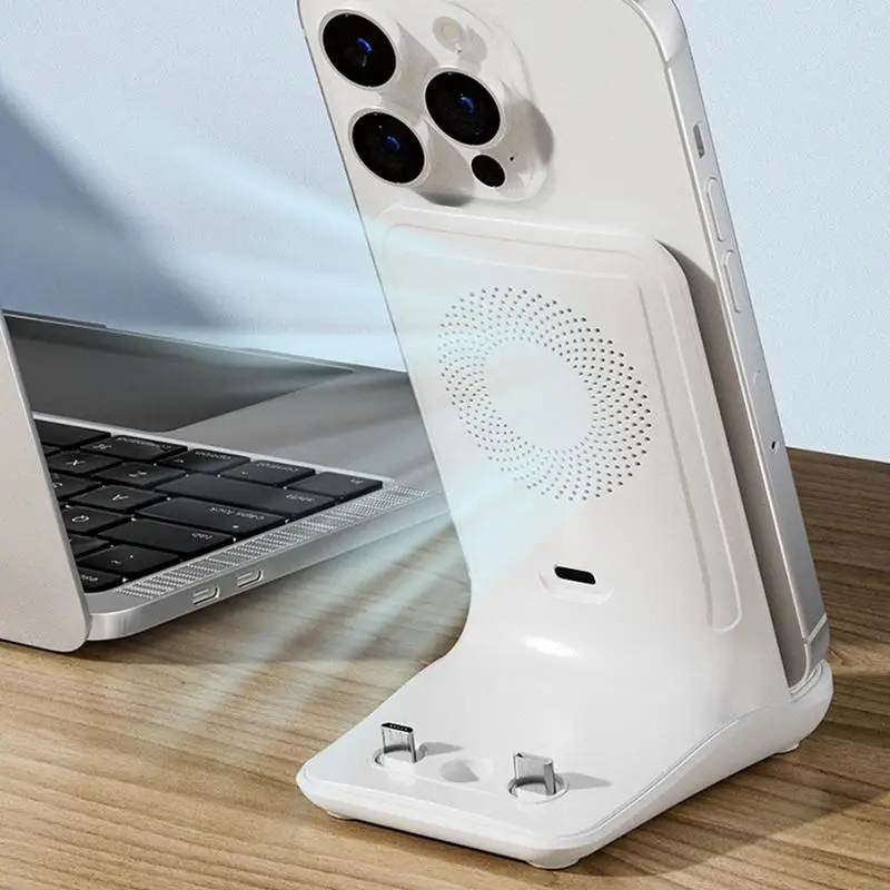 แท่นชาร์จไร้สายอย่างเร็ว100W ที่ชาร์จแบตเตอรี่โทรศัพท์แม่เหล็กที่ชาร์จโทรศัพท์แท่นชาร์จในแนวตั้งที่ที่ชาร์จแบตเตอรี่โทรศัพท์ที่ชาร์จแบตเตอรี่โทรศัพท์ที่ชาร์จมือถือแบบไร้สาย