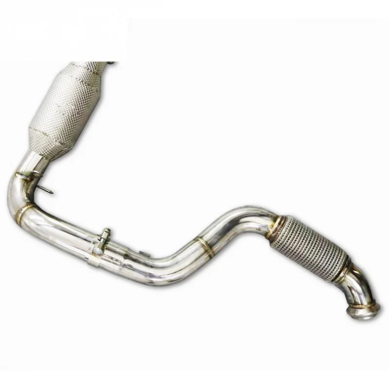 

Head Section High flow Pipes Exhaust Pipes branch downpipe Exhaust Pipe with catalyst For Mercedes-Benz CLA250 2.0T