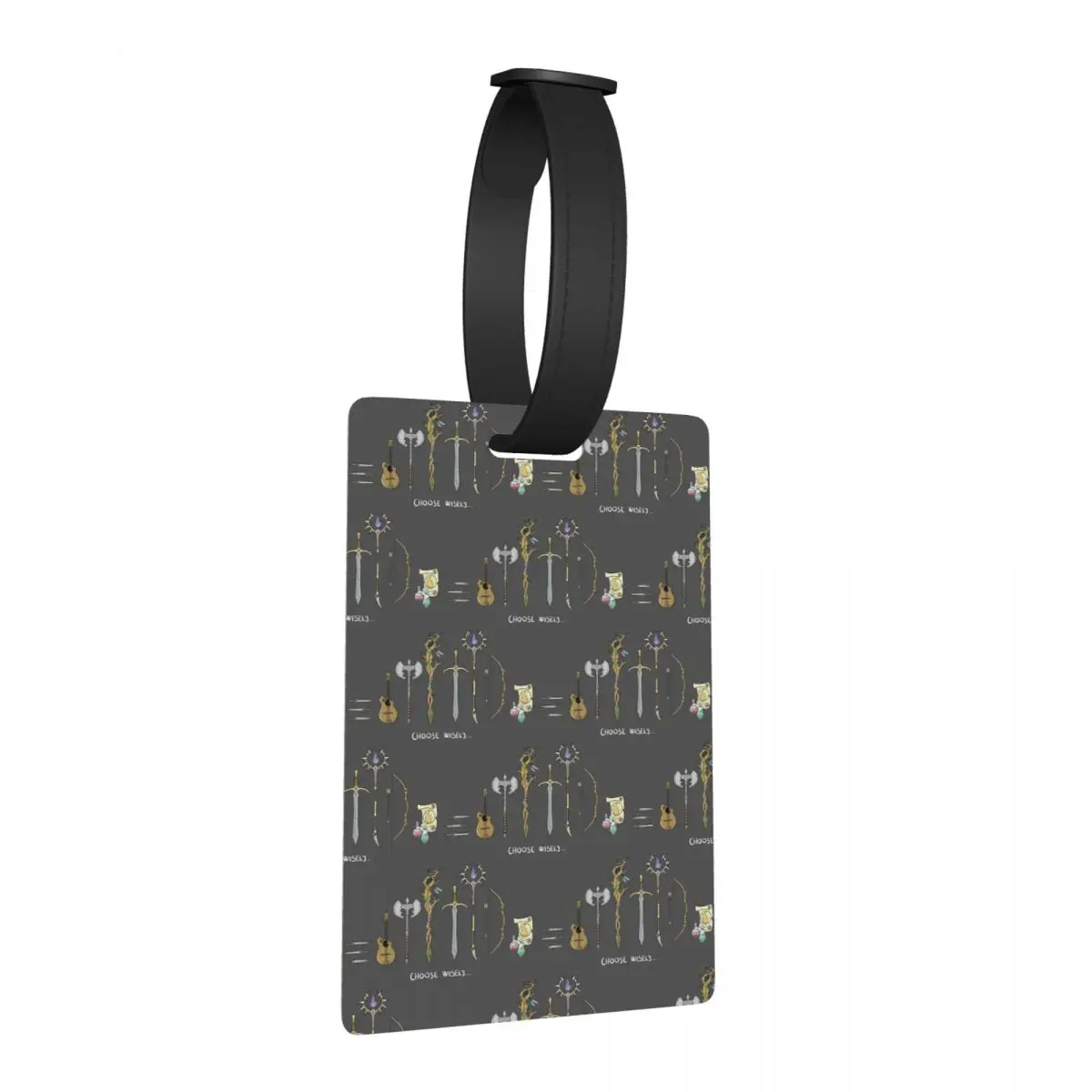 

Chose Wisely, DnD Classes Option Багажные бирки Чемодан Путешествия Мода Багаж Посадная бирка Держатель этикетки ID Имя Адрес