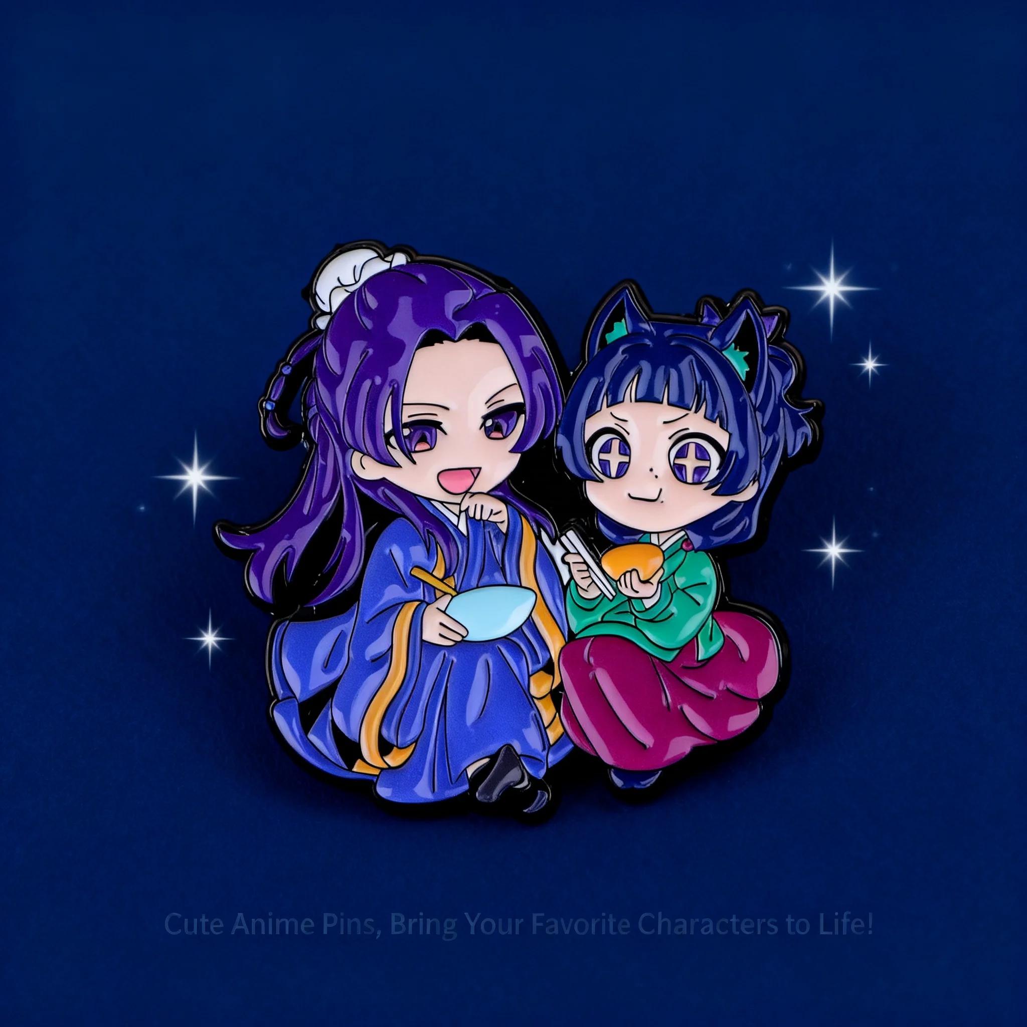 

Manga Anime Enamel Pin Cartoon Boy Girl Brooches Badges Lapel Pins for Backpack Cosplay Accessories Party Gift Toys