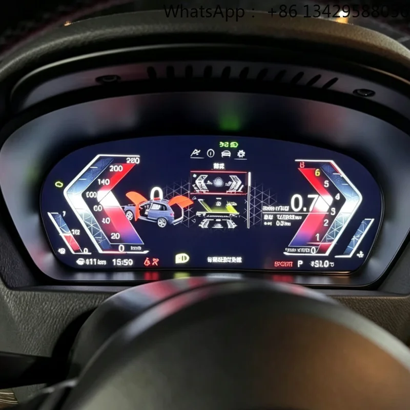 Car Digital Instrument Cluster Dashboard Panel Speedometer for BMW 5 Series E60 X5 E70 X6 E71 Auto Meter