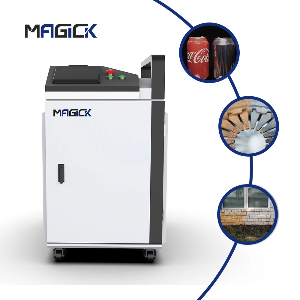 

MKLASER 1500w 2000w 3000w Handheld Fiber Laser Metal Cleaning Machine Price for Rust Removal