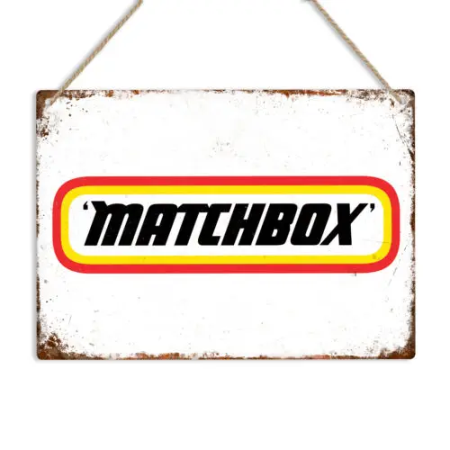 Matchbox Toys Advert Retro Metal Sign Vintage Plaque Man Cave Collector Gift