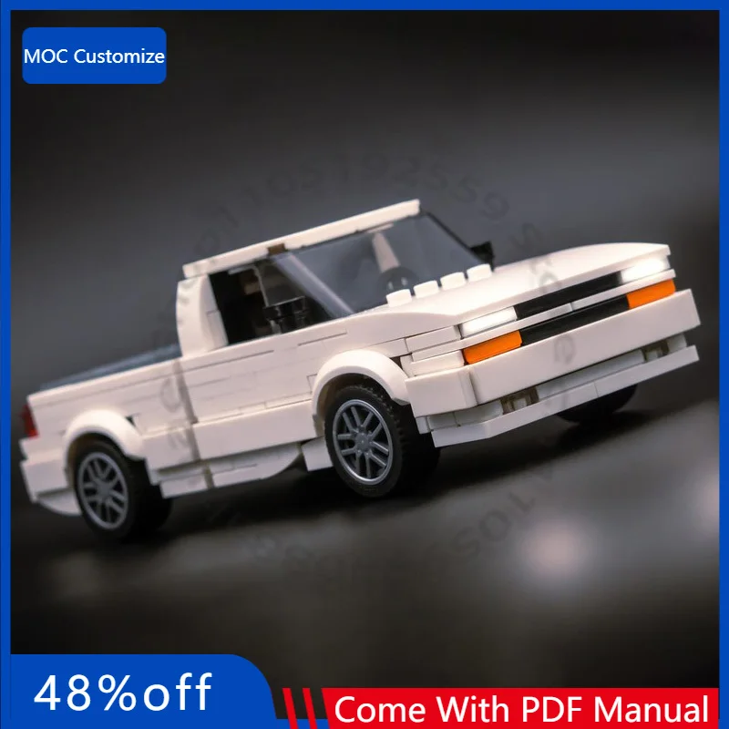 

389 деталей: Скоростной гиперкар S10 Xtreme MOC, модульный конструктор, развивающий творческий набор, игрушка DIY, подарок на день рождения