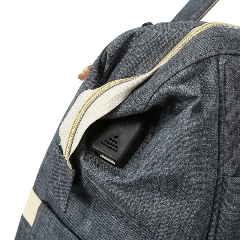 حقيبة ظهر عصرية لحفاضات الأطفال من Mummy حقيبة ظهر جديدة للعناية بالطفل مخصصة للأم #5