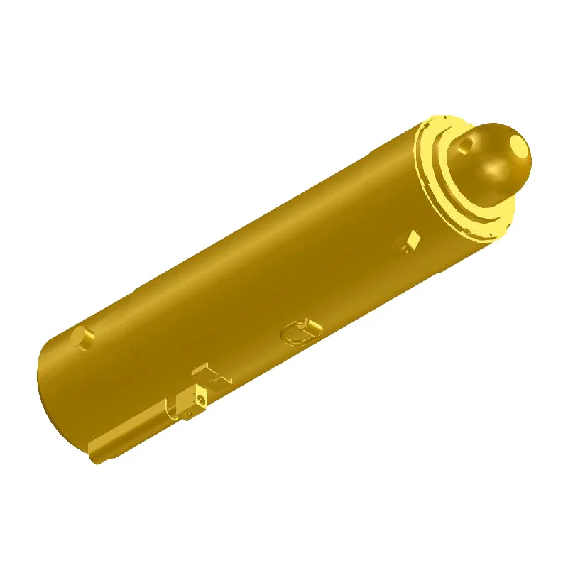 

Durable double-acting hydraulic jack for long-wall roof support systems