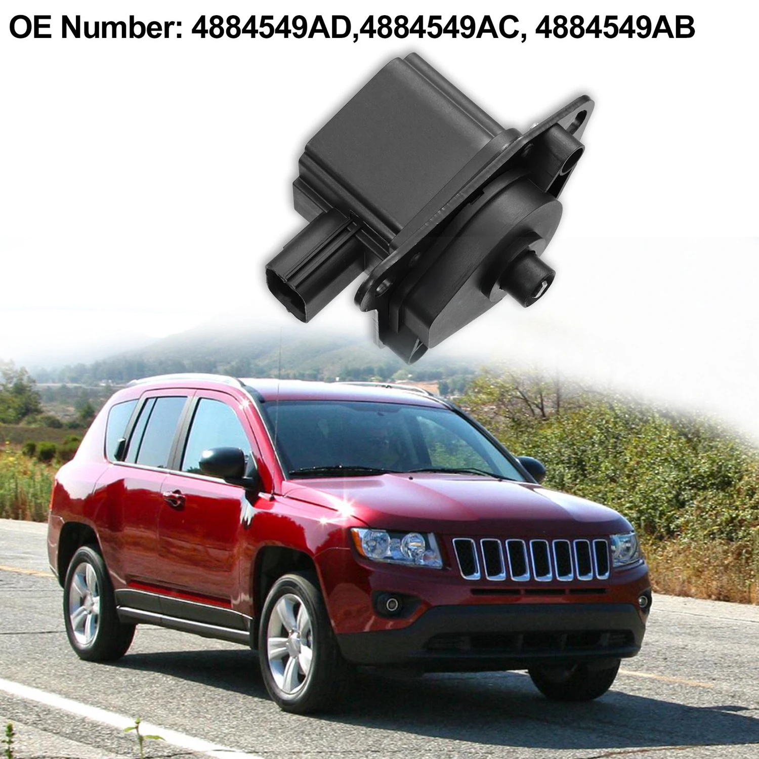 Клапан управления впускным коллектором 4884549AB 4884549AC 4884549AD для Jeep Compass 2007-2013, черный