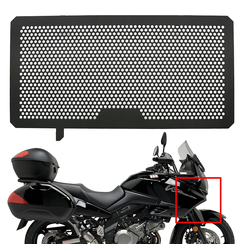 

Motorcycle Radiator Grille Guard Radiator Guard Oil Cooler Cover Protector For Suzuki V-Strom1000 DL1000 vstrom 1000 2013-2018