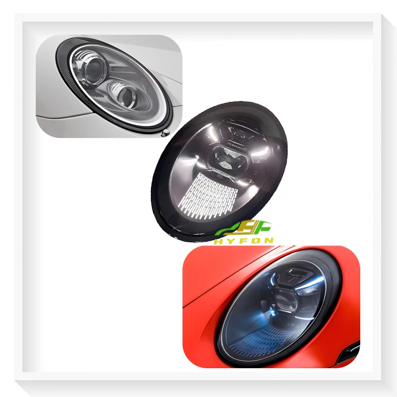 

For Porsche 997 991 991.1 991.2 911 991 2005-2018 Upgraded 2023 Style High Quality Matrix Laser Full LED Headlights Plug & Play
