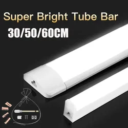 Led Tube 30cm T5 T8 Light For Home 220V Led Lamp Tube Bar 10W 20W Cold White Warm Whtie 4ft Led Tube light 500mm Tube lighting