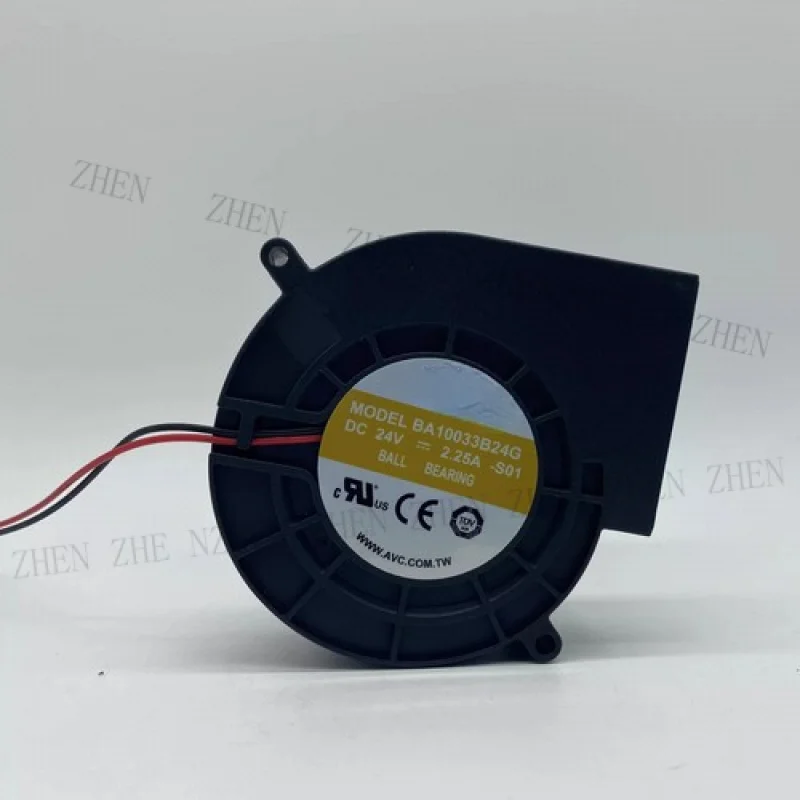 

Y FOR AVC BA10033B24G 9733 DC24V 2.25A 2-Wire Turbo Cooling Fan