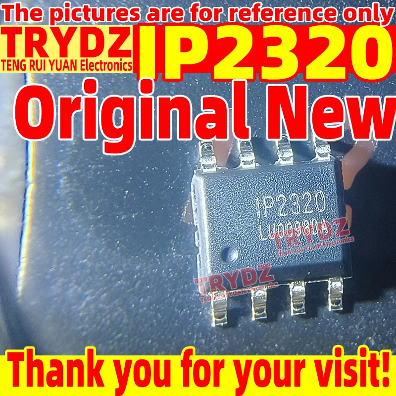 100-5pcs Original New IP2320 ESOP-8 5V input dual section series lithium battery boost charging chip IC