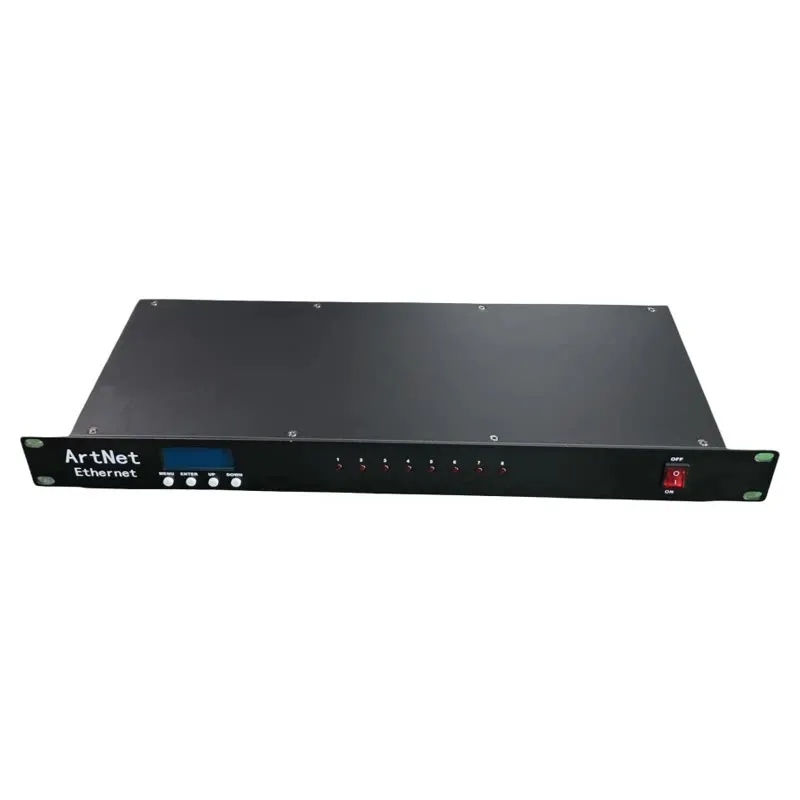 MA2 Tiger Console ArtNet Network Expander Converts 8 Channels DMX512 Stage Light Signal Expansion Output