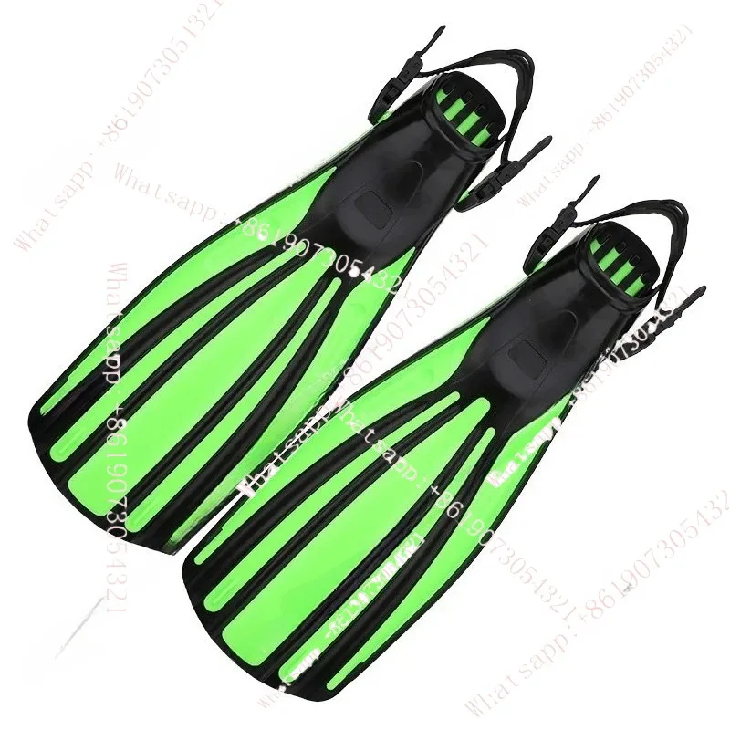 Open root flippers four-line King Kong TPR shoelaces diving frog shoes free diving lung big shoe belly long flippers deep diving