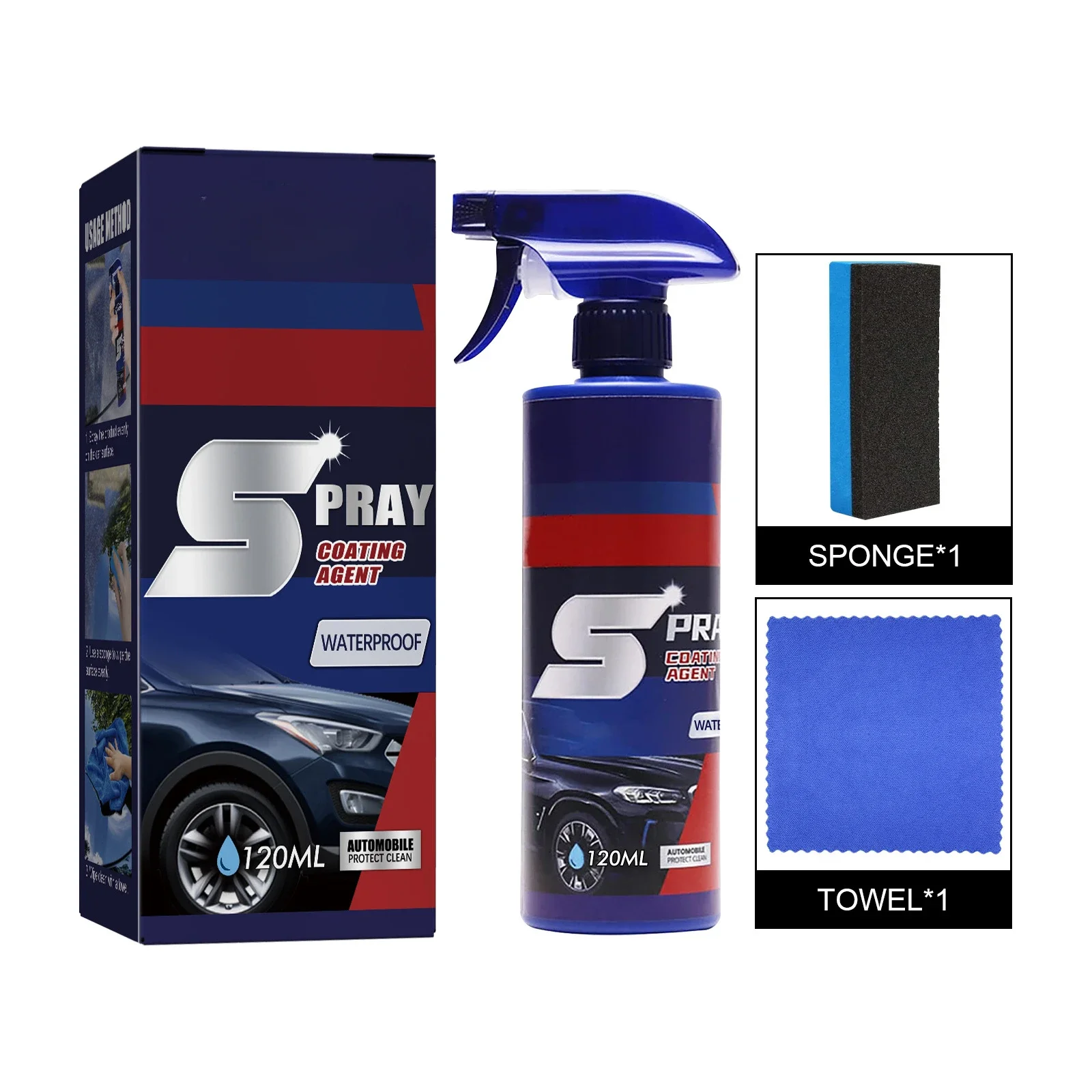 

Automobile Coating Spray Car Paint Curing Decontamination and Brightening Nano Spray Coating Agent