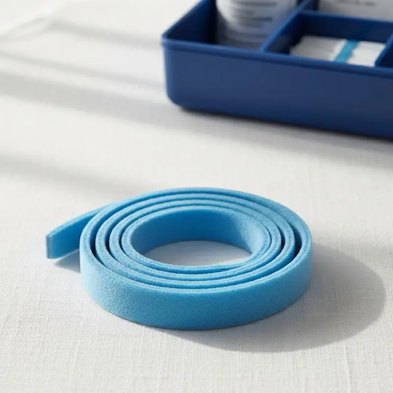 Soporte para Tubo de Traqueostomía, Collarín Suave y Seguro, Reutilizable, Cierre de Gancho y Bucle, Fácil Ajuste para Uso Diario de Pacientes Adultos