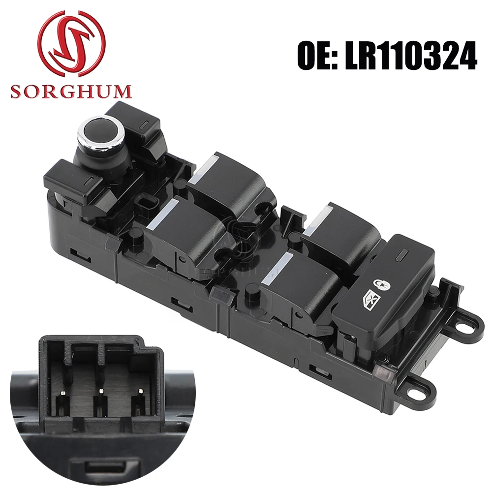 

LR110324 Главный переключатель управления электрическим стеклоподъемником, кнопка консоли для Land Rover, Range Rover, для Sport L405 13-17 LR110324