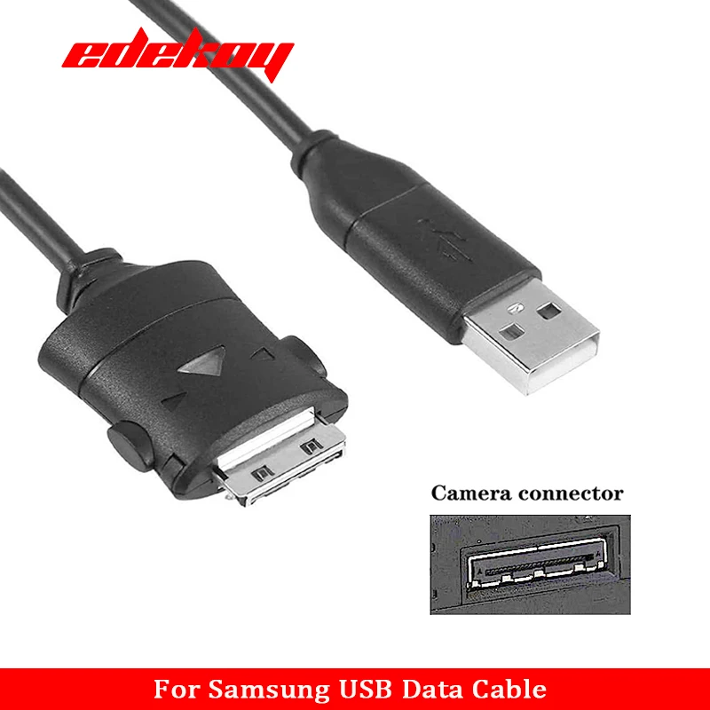 SUC-C2 ładowania USB kabel do transmisji danych przewód do Samsung aparat cyfrowy NV3 NV5 NV7 I5 I6 I7 I70 NV20 L70 L73 L74 L7