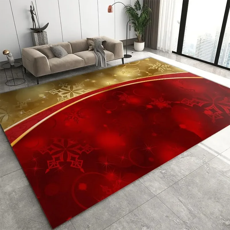 Colorful Stellar Particle Tunnel Large Area Rug Triangle Star Geometry Classroom Rugs with Carpet Tape for Bedroom Men Home Room