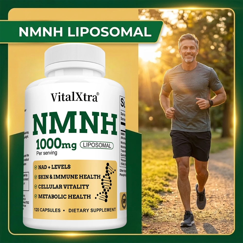 

NMNH Supplement 1000mg - NMN Capsules Alternative, for Healthy Cellular, Aging, Energy, 120 Vegan Non-GMO Capsules