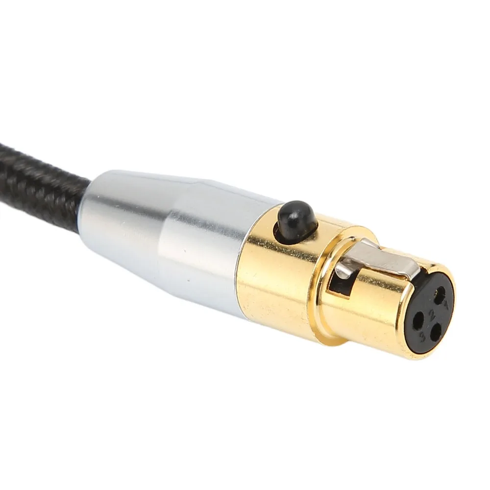 Male To Female 3PIN XLR Male To Mini 3PIN XLR Female Cable Balanced Connection Hi Fi Sound Quality Mini XLR Audio Cable