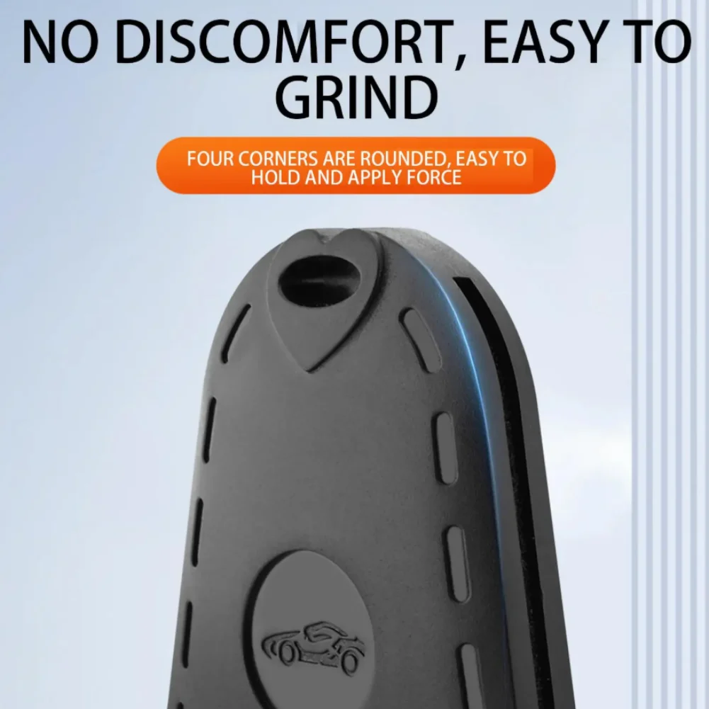 

Wiper Blade Repair Tool For Most Cars, Dual Grit Sandpaper, Quick 30s Restore, ABS Housing, Compact With Carry Strap