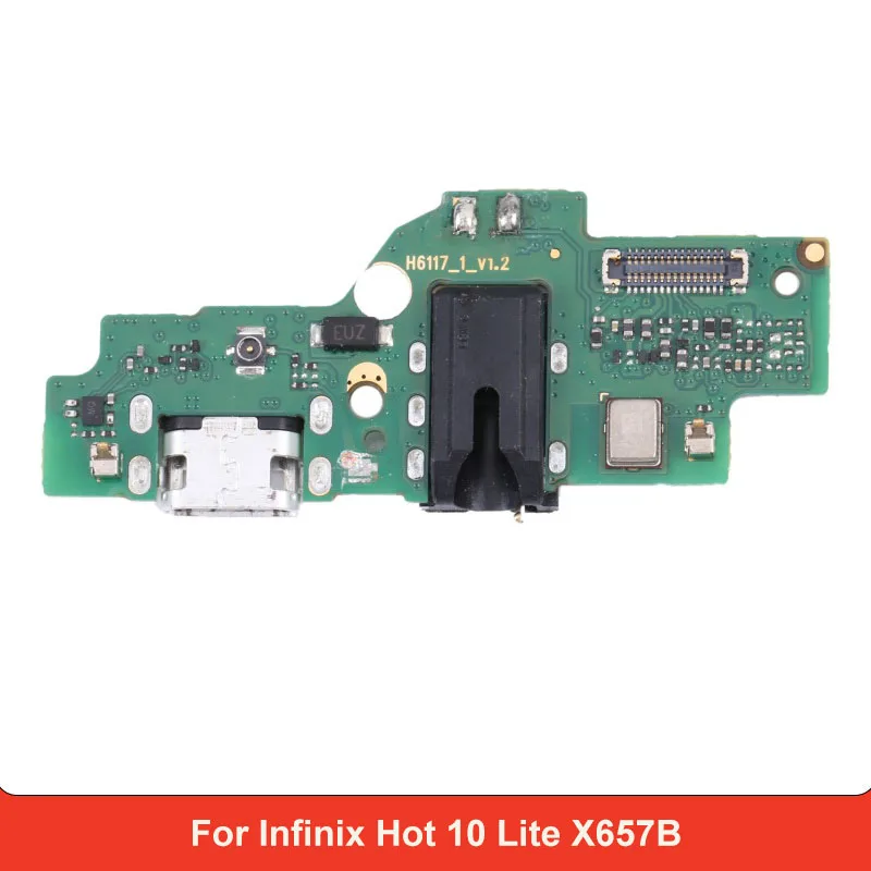 USB Charging Dock Board for Infinix Hot 10 Lite X657B Charger Port Connector Flex Cable Repair parts