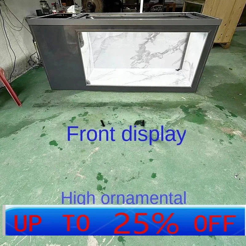 

LMM Light Body Fish Tank Koi Side Filter Large Tropical Fish Ornamental Small Fish Tank Beautiful and Elegant