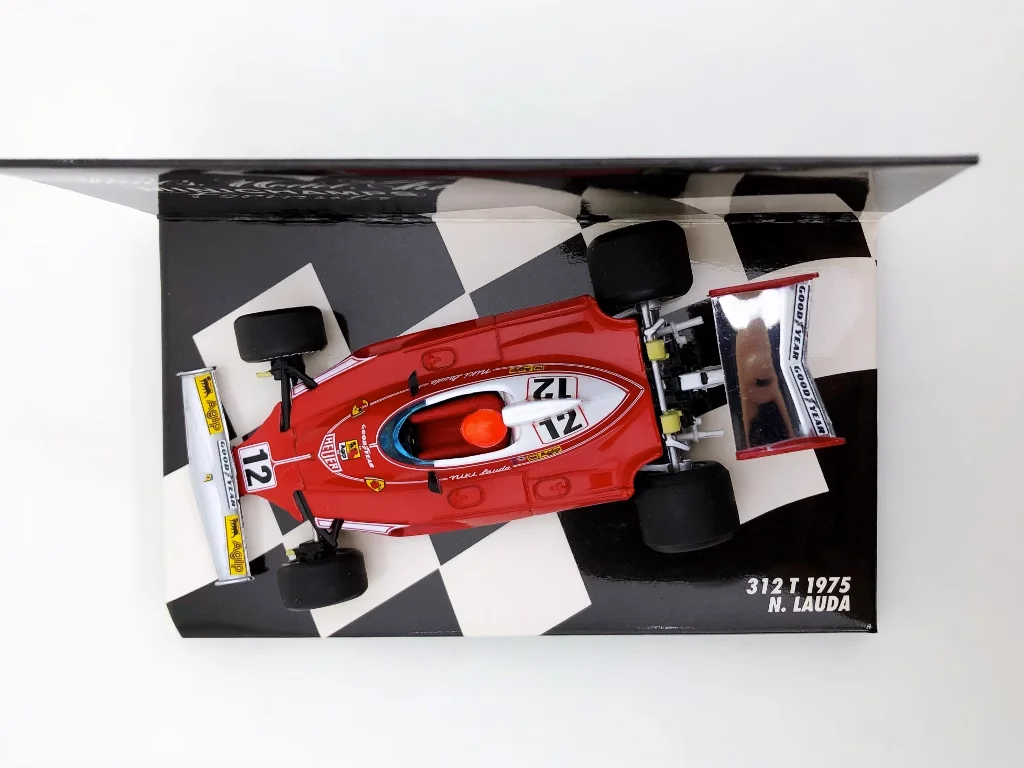 Minichamps 1:43 F1 312T 1973 Niki Lauda Simulation Limited Edition Resin Metal Static Car Model Toy Gift