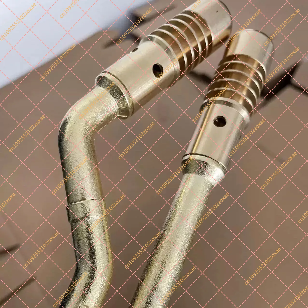 Double Head Gas Welding Torch High Temp Liquefied Tool for AC Copper Pipe Stainless Steel Repair Portable Small Brazing Gun