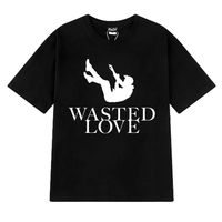 Austria Eurovision Song Contest 2025 JJ T shirt Unisex Wasted Love printed short sleeve T-shirts Men Women 100% Cotton clothing