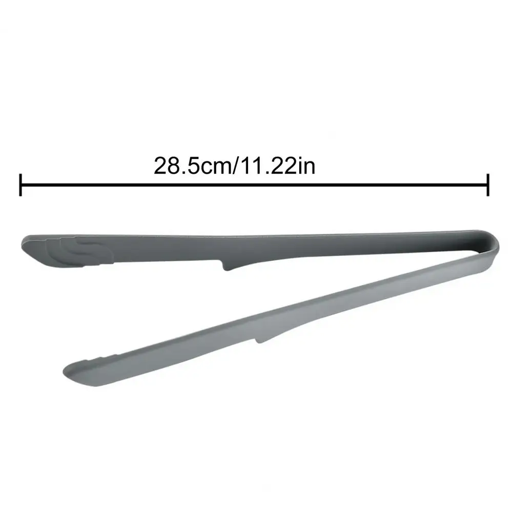 Non-Stick Silicone Tongs High Temperature Resistant Modern Multi-purpose Food Tongs Dishwasher Safe Kitchen Utensil
