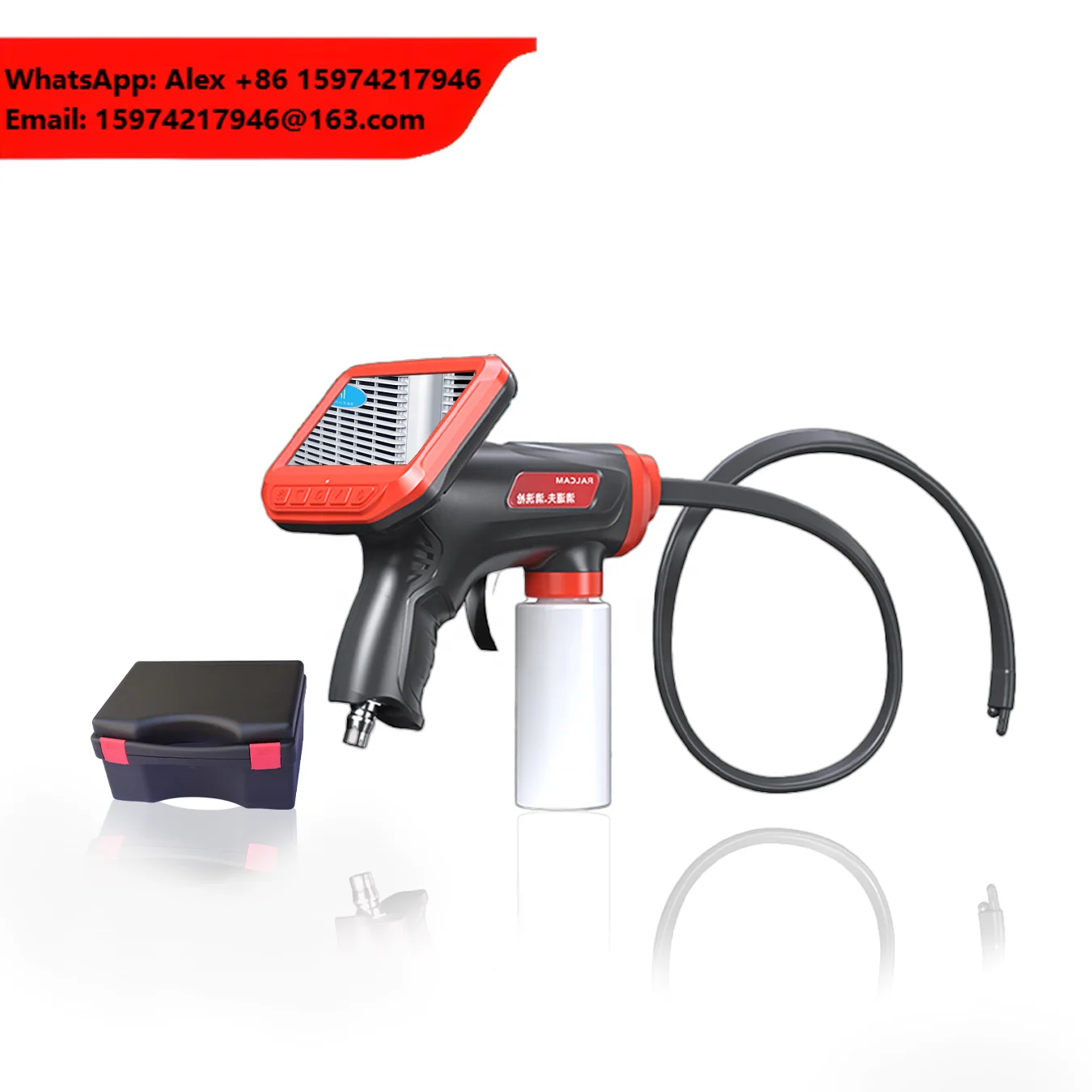 Automotive AC Evaporator Wash Gun With 4.3