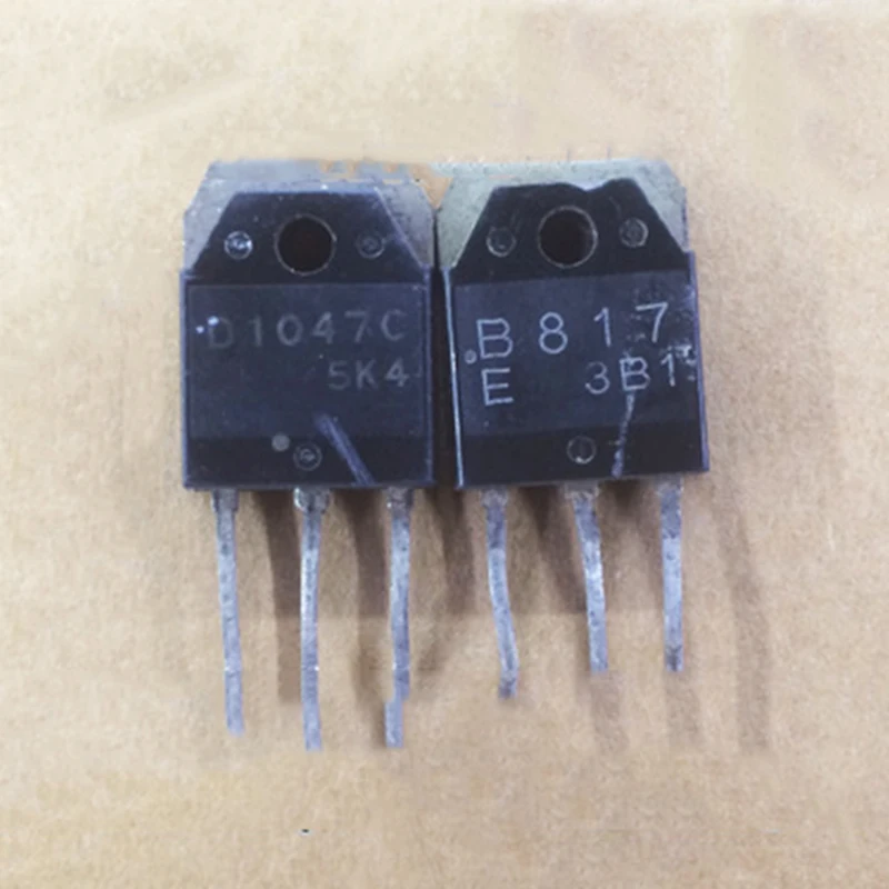 Used 10pcs/lot B817 D1047 2SB817 2SD1047 MOSFET TO-247 TO-3P 5pair Audio amplifier pairing tube