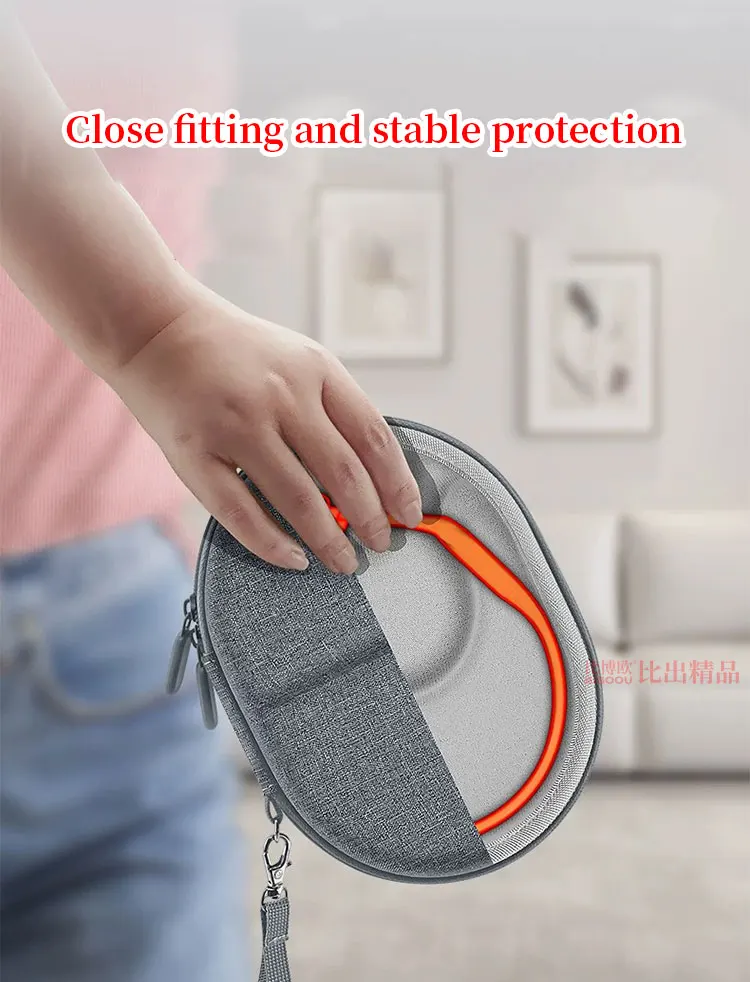 Hard EVA Storage Bag for Shokz S820 OpenRun Air Bone Conduction Headphone Box for NANK XIAOMI Philips Earbuds Travel Carry Case