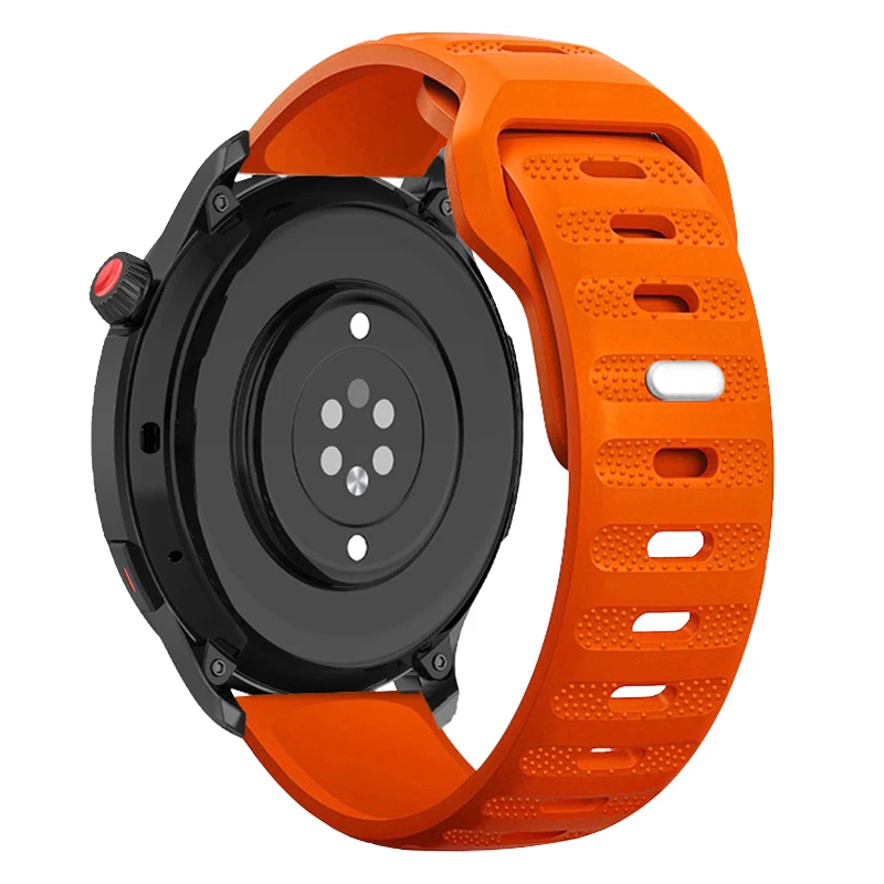 Suitable for Garmin 245 255 645M 265 955 965 Watch Strap Gorchi COROS Waterproof Silicone Watch Strap for Men