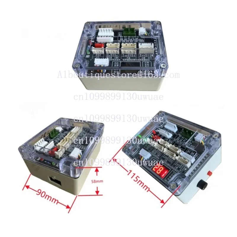 Air Conditioner 3-Wire/5-Wire DC Fan Motor Tester – Short-Circuit Protection, Speed Adjustment for HVAC Motor Diagnostics