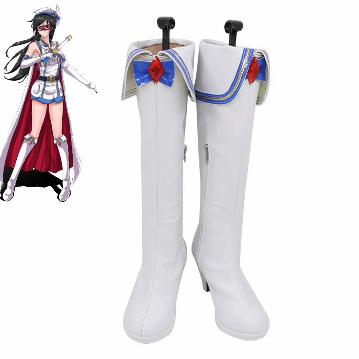 Giga Lady Matrosenstiefel Cosplay Schuhe Mädchen Frau Heldin Halloween
