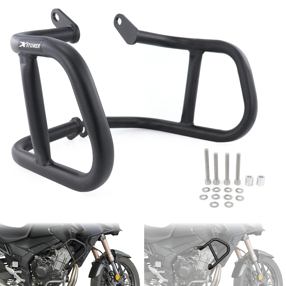 

Motorcycle Crash Cages Steel Crash Bars Engine Guard Bumper CB500X 2017-2023 NX500 2024-2025 CB500F CB400X 2019-2023 For Honda