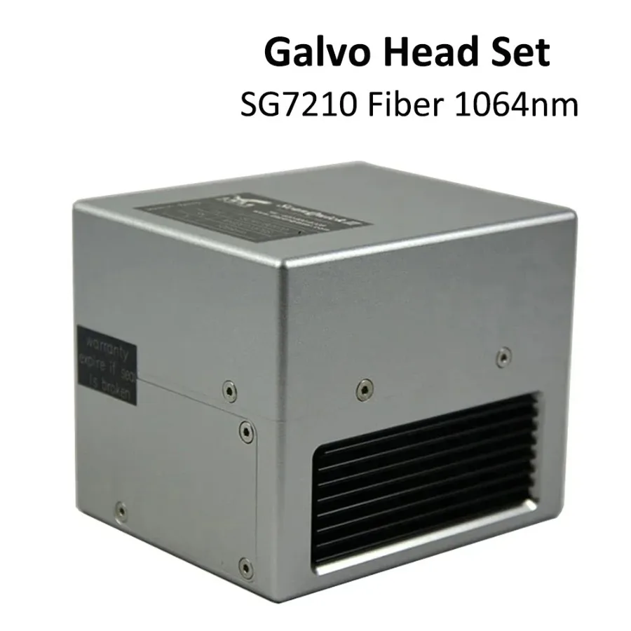 HAOJIAYI 1064nm Fiber Laser Scanning Galvo Head SG7210 SG7210R Input Aperture10mm Galvanometer Scanner with Power Supply Set