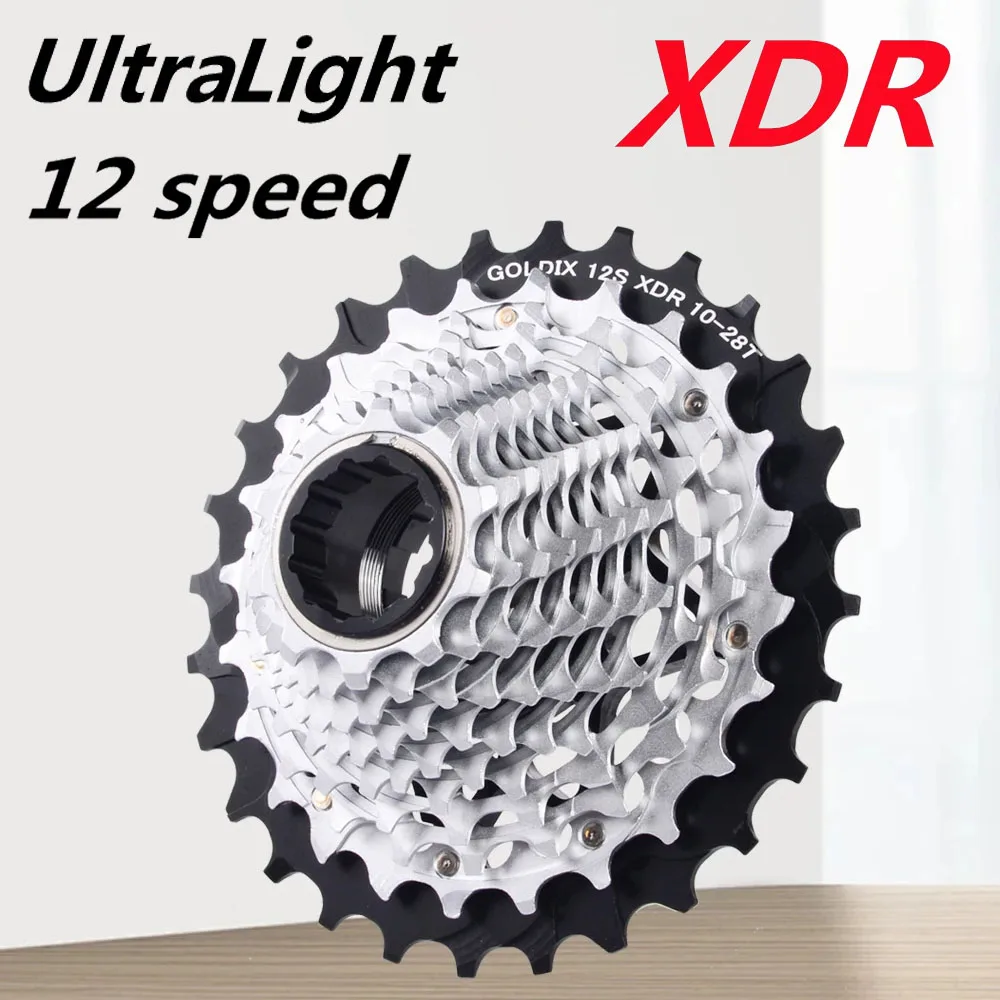 12 speed cassette XDR Ultralight CNC 12v Freewheel for Sram XDR Electronic Shifting r9270 r8170 12-speed sprocket 28/33/36/44T