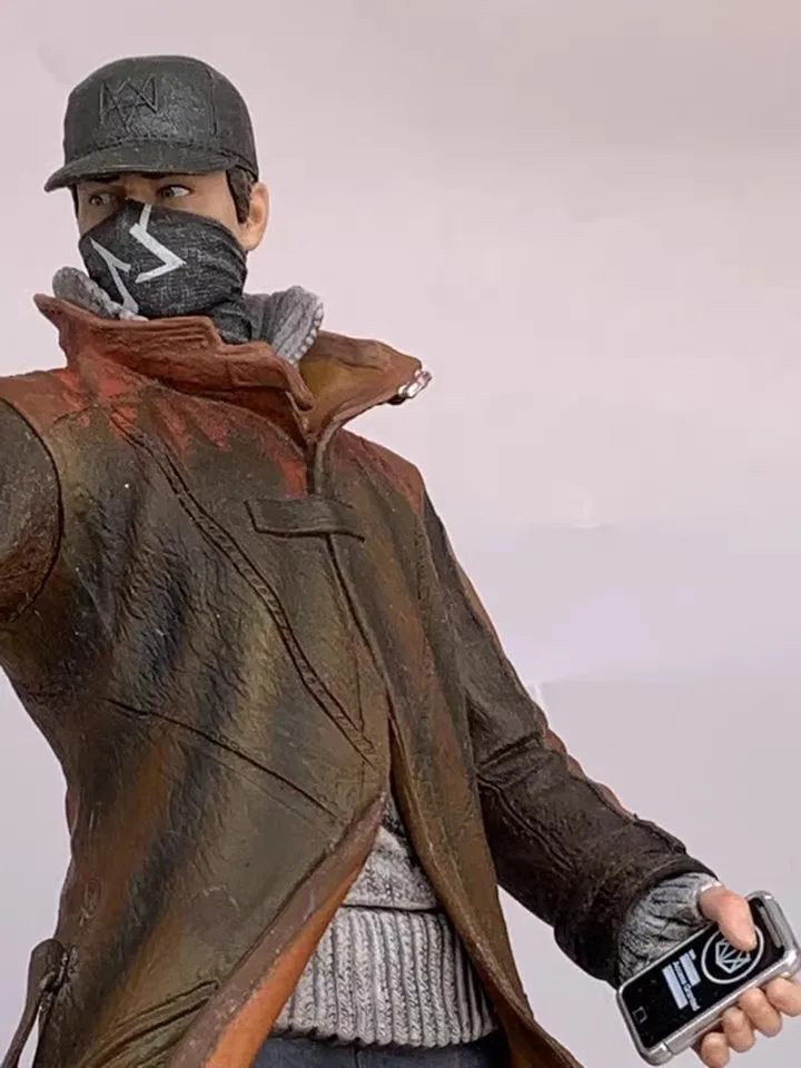 Watch Dogs 24cm Aiden Pearce Action Figure Collection Anime
