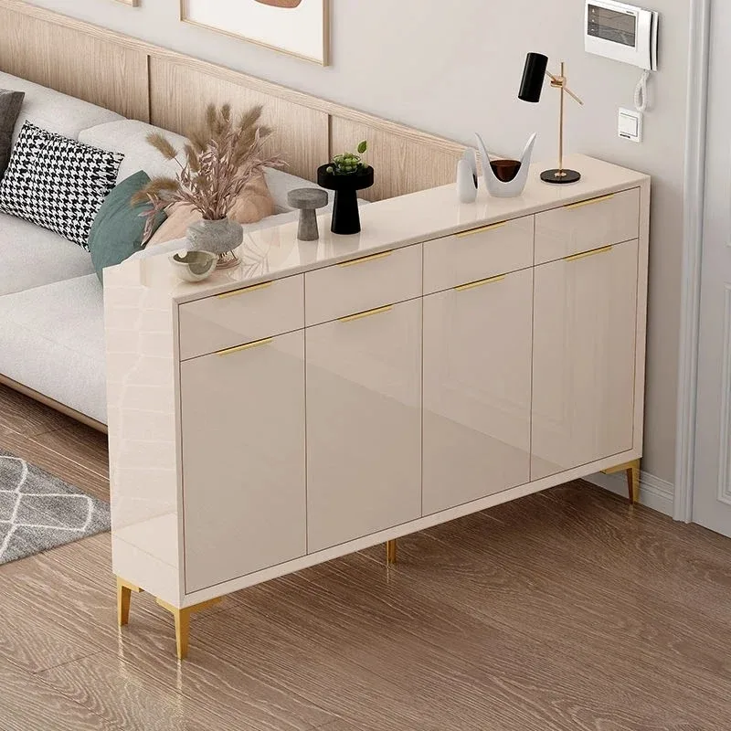 Accent Organizers Shoe Cabinets White Auxiliary Wooden Shelf Folding Shoe Cabinets Luxury Decoration Sapateira Trendy Furniture