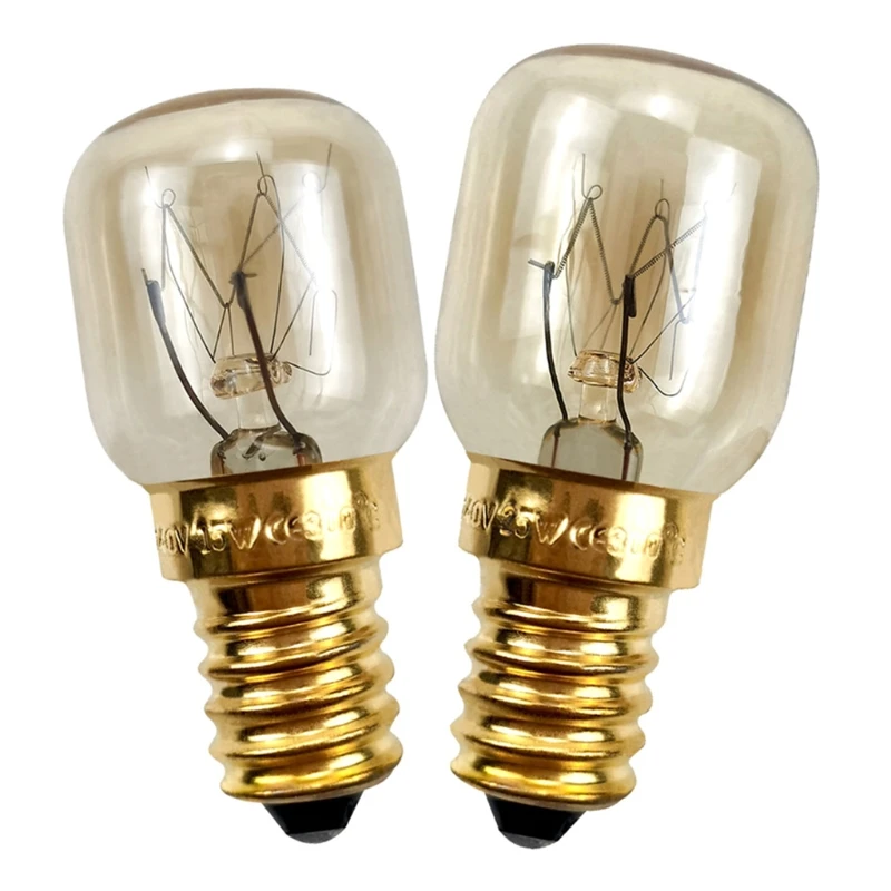 220V E14 300 Degree High Temperature Resistant Microwave Oven Bulb Cooker Lamp Lighting Bulb 15/25W