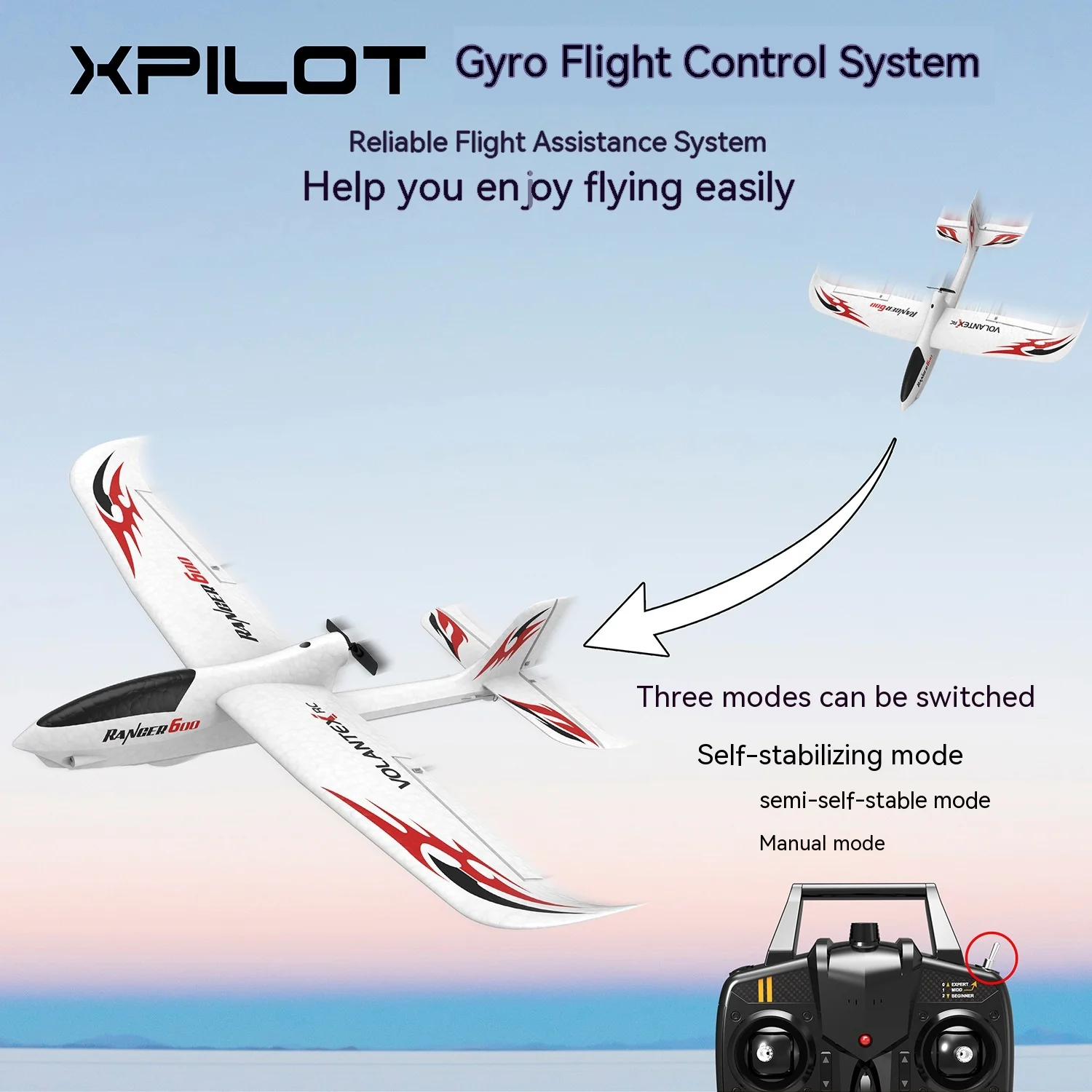 Oranz 761-2 Remote-controlled Aircraft Model Remote-controlled Glider Beginner Remote-controlled Fixed Wing Aircraft