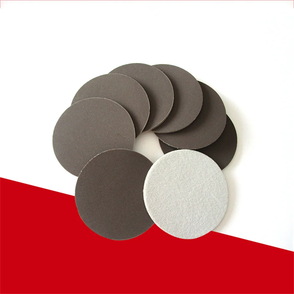 1 Pcs 6 Inch 150mm Flocked Disc Sponge Sandpaper Foam Elastic Self-Adhesive Ceramic Abrasive Sand Aluminum Alloy Polishing