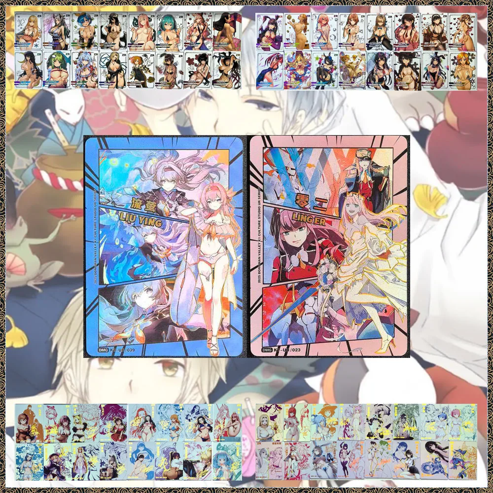 DIY ACG Goddess Story Anime Games Toys Festival Birthday Gifts Yamato Nami Yamanaka Ino Haruno Sakura Konan Collection Card
