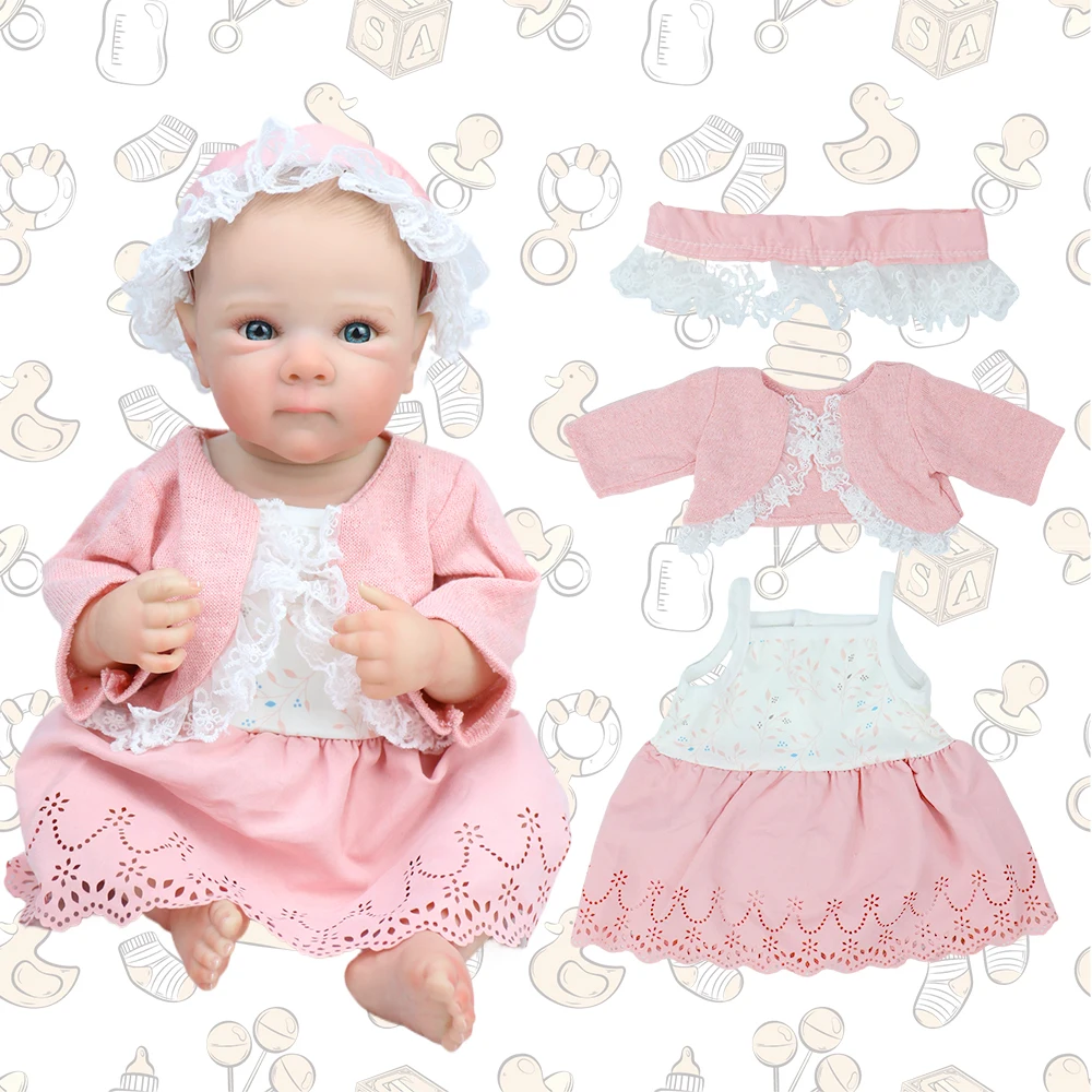 Nieuwe Pop Kleding Past Fit Voor 48-50 Cm Babypop 18-20 Inch Reborn Babypop Kleding Accessoires kleding Pak Voor Generatie Pop