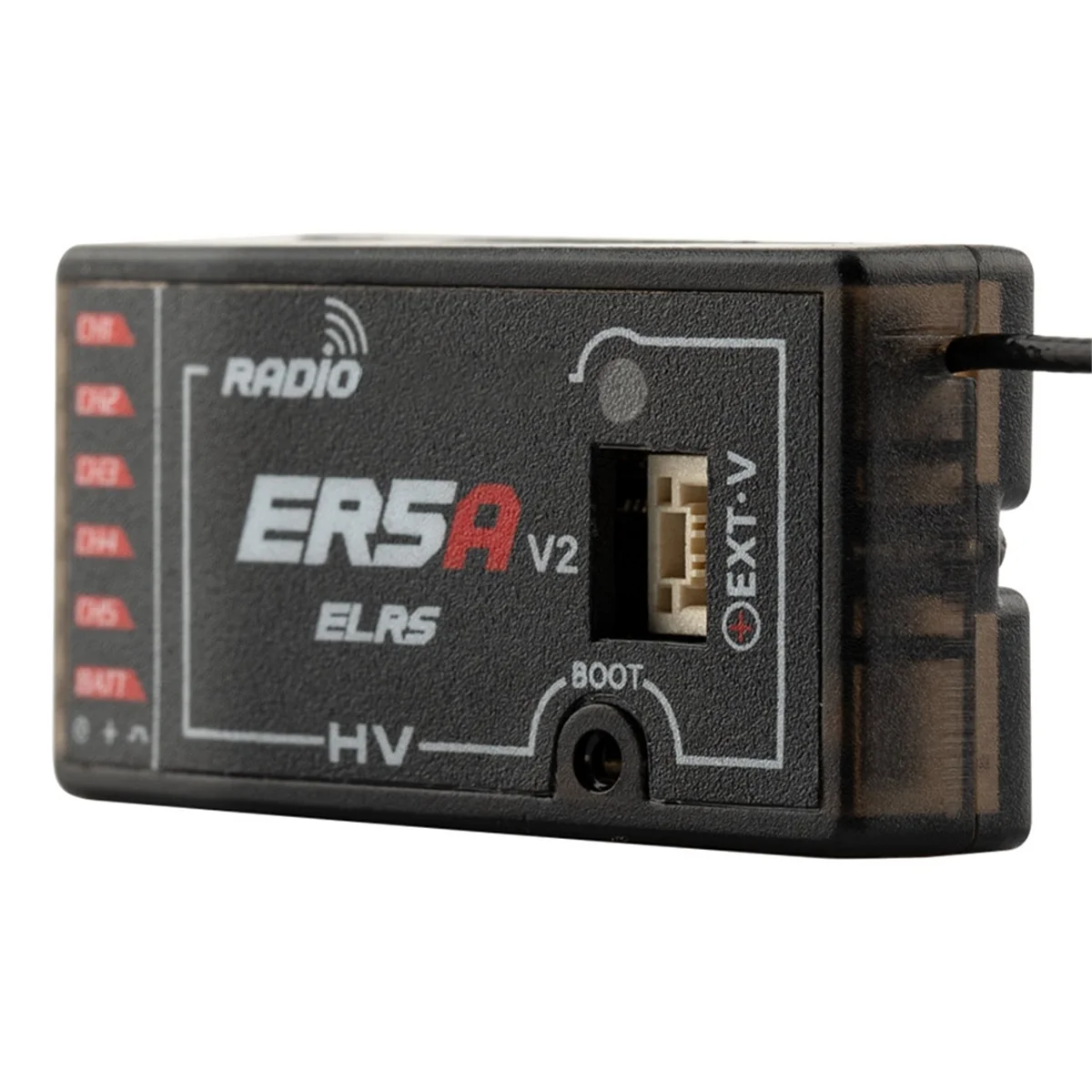 M20K لاستقبال Radiomaster ER5A V2 RX 5CH ELRS 2.4 جيجا هرتز PWM استقبال لطائرة سباق RC FPV الثابتة الجناح بدون طيار