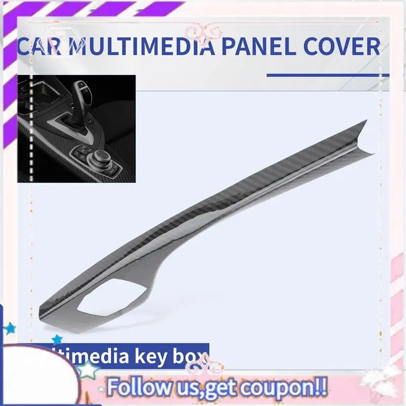 

Easy To Use Car Multimedia Panel Cover Trim Carbon Fiber 116I 118I For BMW 1 2 Series F20 F21 F22 RHD